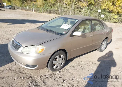 2005 Toyota Corolla Le z USA, uszkodzony, nr VIN 1NXBR30E05Z465224